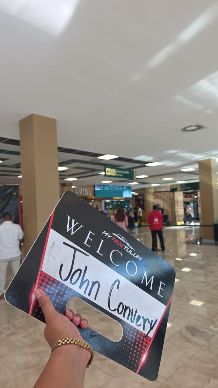 Tulum Airport Welcome